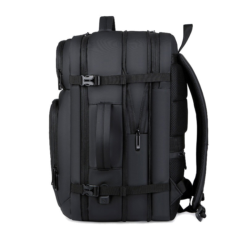 Sac à dos voyage extensible 40L avec compartiment ordinateur 17 pouces