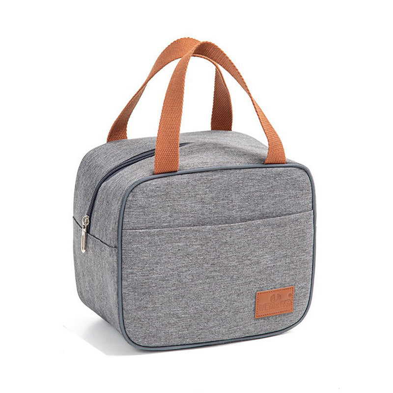 Sac isotherme repas bleu et marron