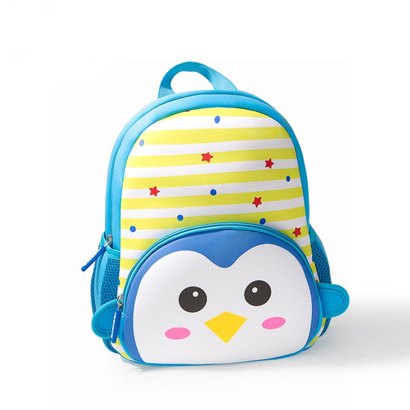 Sac à dos maternelle animaux rayé