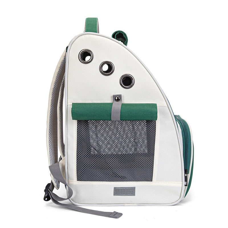 Sac à dos pour chat et chien avec coussin