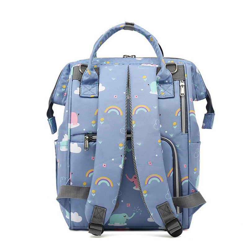 Sac à langer grande capacité imperméable coloré