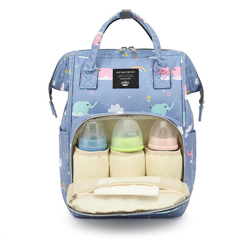 Sac à langer grande capacité imperméable coloré