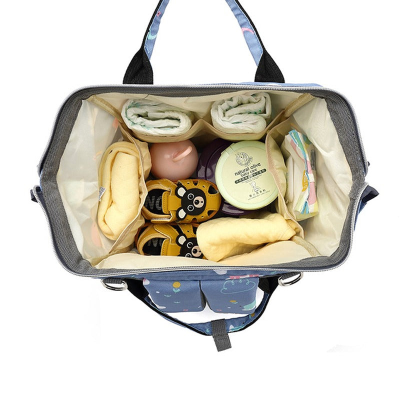 Sac à langer grande capacité imperméable coloré