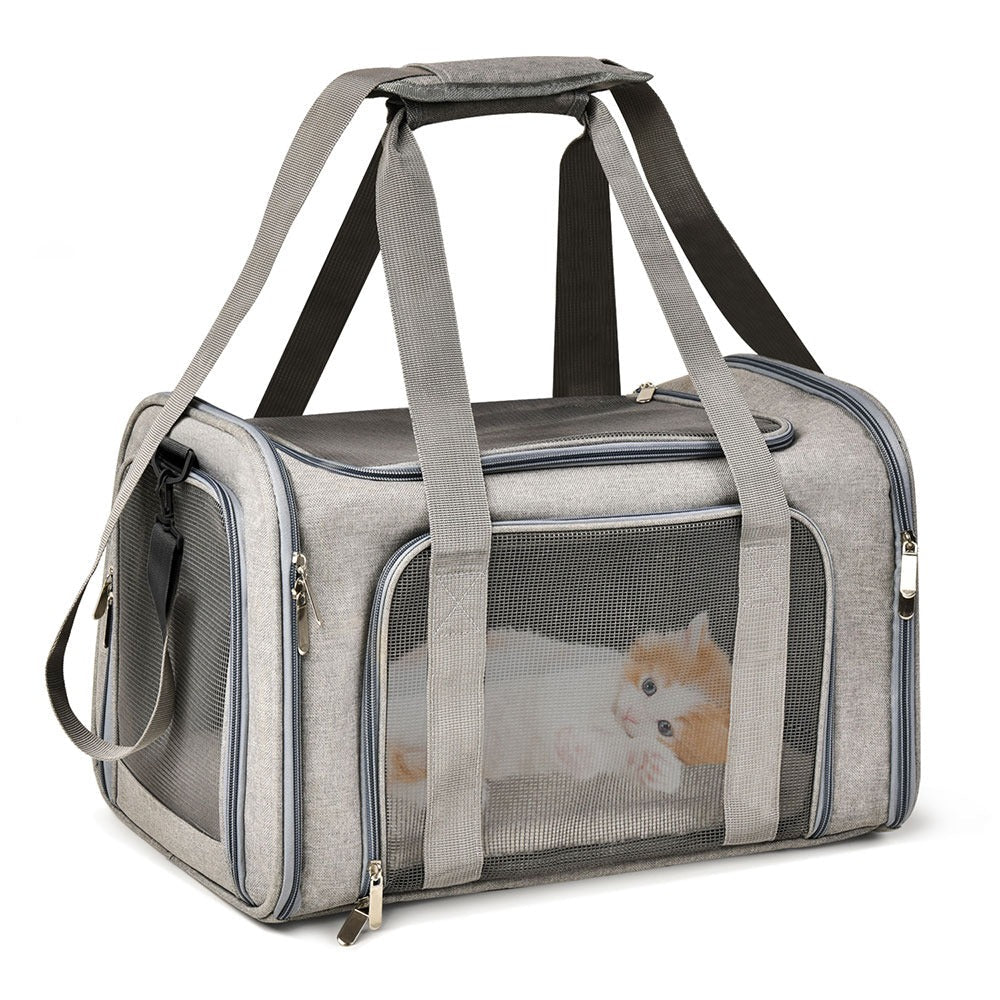 Sac de transport pour chat et chien moumoute