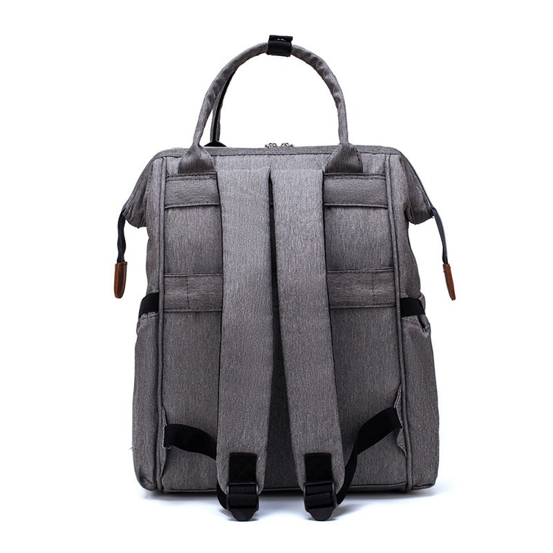 Sac à langer matelassé avec compartiment biberon isotherme