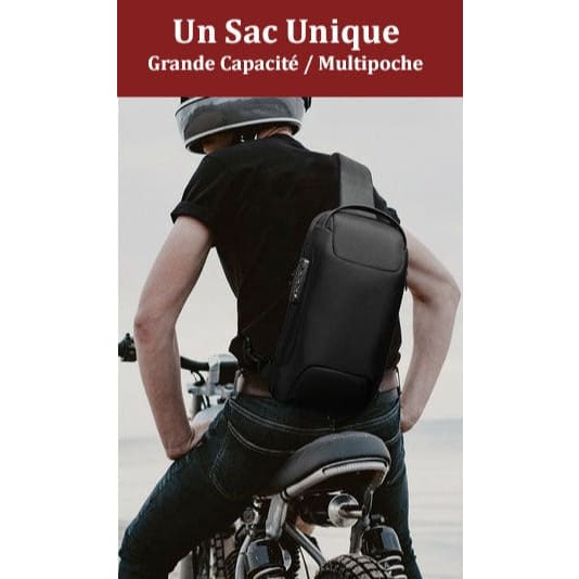 Sac à Bandoulière étanche Antivol
