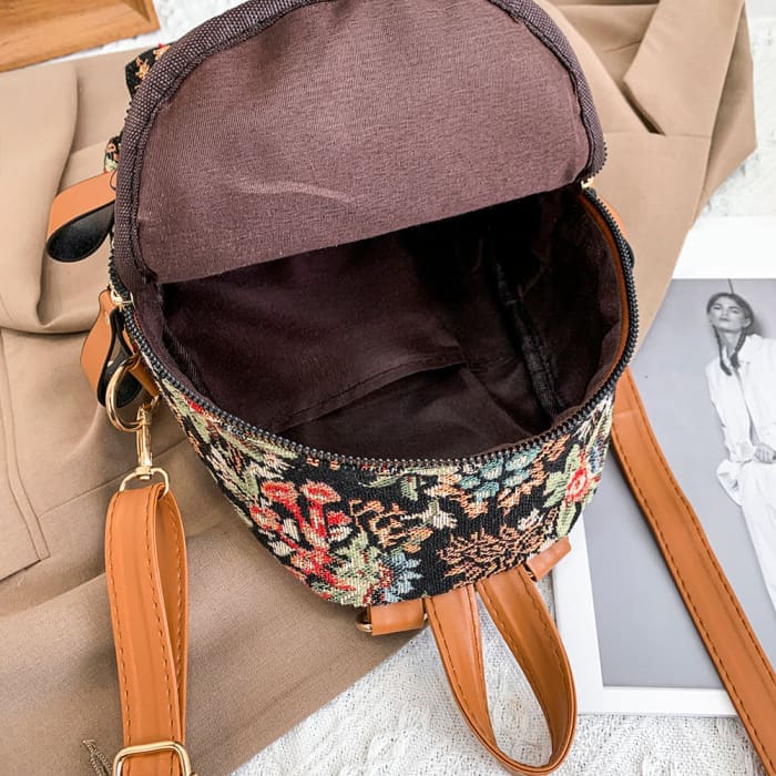 Sac à Dos à Fleurs