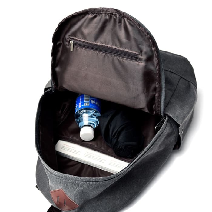 sac à dos Homme Gris