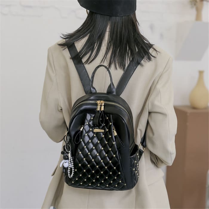 sac à dos Noir Femme